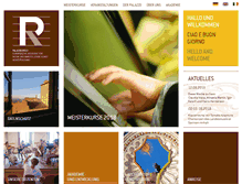 Tablet Screenshot of palazzoricci.com